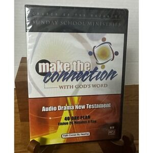 Make‎ the Connection With God's Word: Audio Drama New Testament (MP3) NEW Sealed